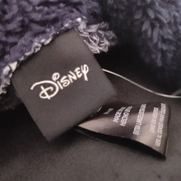 Disney Micky Mouse Fleece Women's Pullover Top Size Extra Large Grey and Blue - Picture 7 of 8